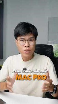 The Mac Pro is officially being phased out, making way for the Mac Studio.
