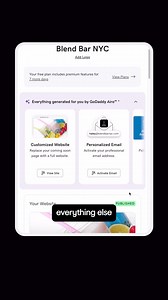247K views · 22 reactions | Got a business idea? Get a logo, domain and website live in minutes with GoDaddy Airo and the power of AI. Here’s how. | GoDaddy | Facebook