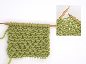 How to knit a honeycomb pattern with slip stitches