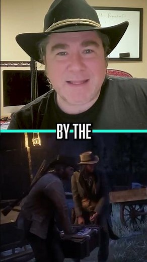 Arthur Morgan talks behind the scenes work for Red Dead Redemption #shorts