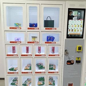 [Hot Item] Focusvend Combo Vending Machine with Independent Transparent Locker for Hair Products