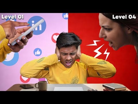 I Tried Studying in Level 01 to Level 04 Distraction