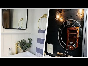 75 Small Farmhouse Powder Room Design Ideas You'll Love 💎