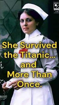 The Woman Who Wasn’t Meant to Drown 🚢 🌊 #violet #titanic #oceantragedy #drowning #history