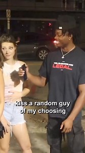 Kiss a random guy feeding the homeless 😂 | Henry Luke