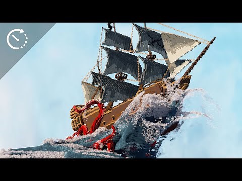 Minecraft Timelapse | Pirate Adventure Build