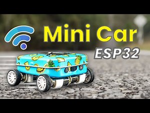 How to make a Tiny ESP32 Car without 3D printing | With code | Xiao ESP32