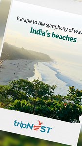 From serene shores to vibrant shores, India has a beach for every mood!! #IndiaBeaches #BeachHoliday #TripnestTravel #IncredibleIndia #Andaman #goabeach #kerala #ExploreTheWorld #Tripnest #travelgram | TripNest