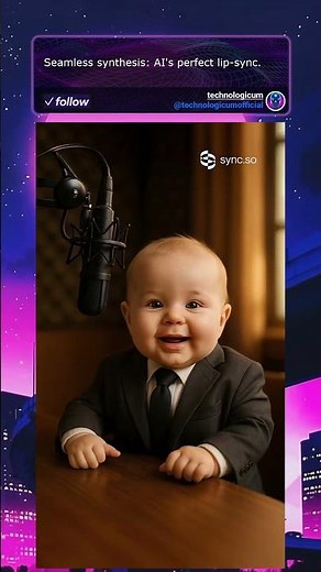 Seamless synthesis: AI's perfect lip-sync.