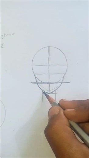 How to make anime characters face from front angle #anime #animedrawing #vyuksuckatanime #art #viral