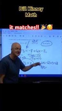 💯 It's SO SATISFYING 😌 to CHECK SOLUTIONS and Get a MATCH!! 🎯