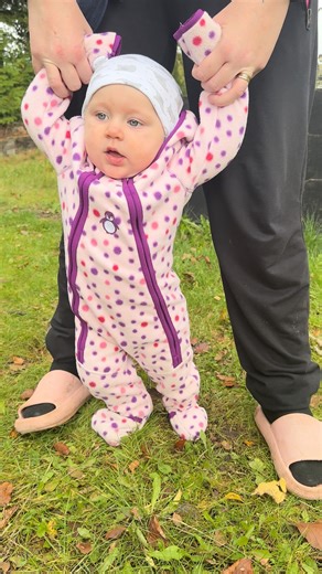 Baby Kayla is out walking again — with mom’s help of course 💕 She’s doing so well and looking adorable with every step! #babykayla #babysteps #babywalking #babydevelopment #momandbaby #adorablebaby #cutebaby #babygrowth #babymilestone #babyexploring #babyfun #babylife #babyjoy #sweetbaby #babyoutdoors #proudmom #familymoments #babyadventure #cutebabymoment #babylove | Baby Kayla