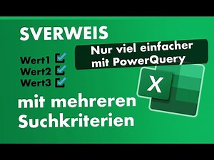 PowerQuery: Excel Sverweis mit mehreren Kriterien viel einfacher mit Merge Queries in Power Query