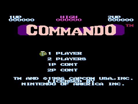 Commando (NES) - Full Playthrough