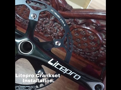 Vlog #16 - Litepro Crankset Installation.