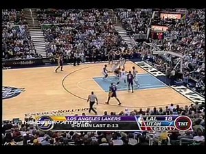 Kobe Bryant throws temper tantrum vs Utah Jazz March 20 2008