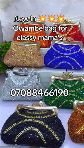 Stylish Owambe Bags for Classy Mamas