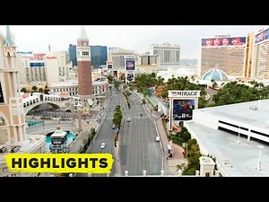 Watch drone footage of all the empty streets in Vegas (coronavirus)