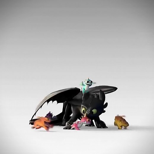 Adorable Toothless Baby Fury Video Compilation