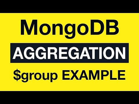 10 Aggregation Example 2 $group - MongoDB Aggregation Tutorial