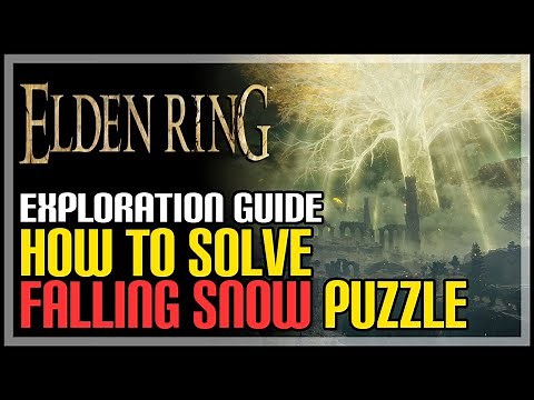 Falling Snow Marks Something Unseen Elden Ring