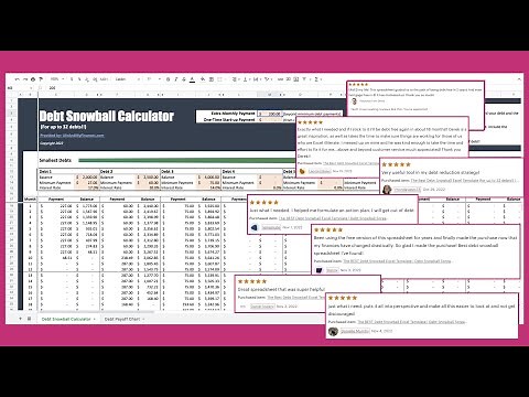 Free Debt Snowball Spreadsheet: Excel Calculator with Chart