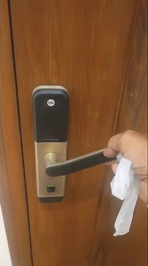 replaced old keys lock new yale lock installation fell like free
