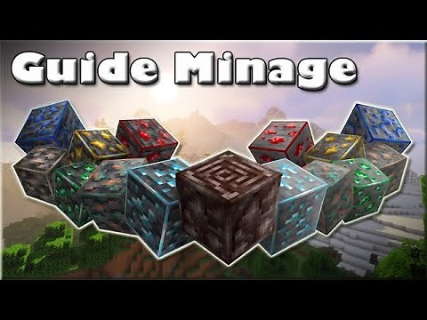 Minage optimisé !! - Cuivre, couche diamant, débris, tous les minerais !! Tuto 1.18