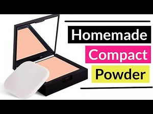 how to make compact powder at home without foundation | diy compact powder | homemade compact powder