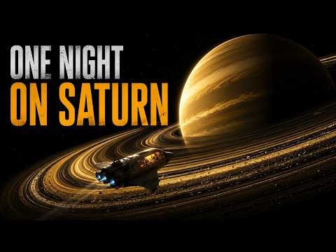 One Night on Saturn 🌌 | A Relaxing Journey Through the Rings (4K Space Documentary)