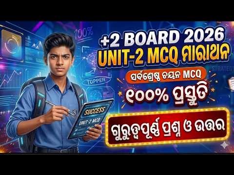 +2 2nd Year Logic Unit-2 Selected MCQ 2026