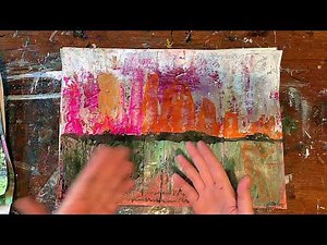 Abstract landscape paintings!