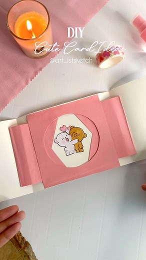 Saniya❤ | DIY cute gift card ideas for y’all💗 Perfect gift for your beloved ones✨ Dm to customise💌 Follow @art_istsketch for more🫶🏻 . . . Inspired... | Instagram