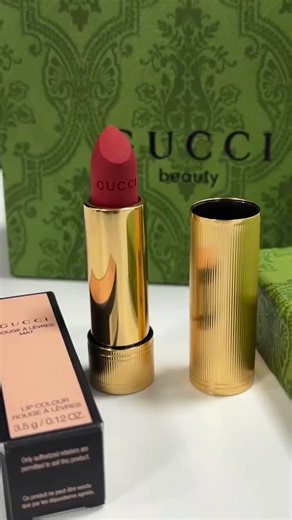 古驰（GUCCI） 口红绒雾哑光208碎花丝润套装唇釉505217生日礼物圣诞礼物送女生 【热卖】绒雾口红 217#玫瑰奶栗