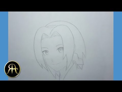 How to draw Sakura | Naruto | Step by step tutorial | Easy anime drawing