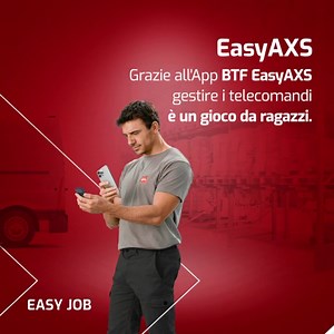 📣 Con EasyAXS anche la tecnologia è facile e per tutti! Grazie all'App Bft EasyAXS sarete in grado di installare, programmare e configurare l'automazione direttamente dal vostro smartphone, senza dover agire sul quadro di comando. Inoltre, con la funzione di programmazione potrai associare un nuovo telecomando, con la semplice scansione di un QR code. Davvero Easy vero? Scopri di più: https://easyaxs.bft-automation.com/ | BFT Automation