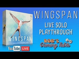 Wingspan Solo Playthrough