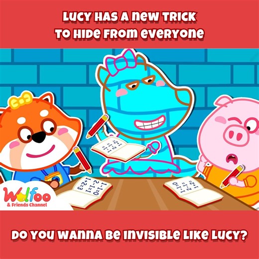 65K views · 548 reactions | Lucy is being naughty again  #WOANETWORK #Wolfooseries #Wolfoo #cartoonforkids | Wolfoo Series | Facebook