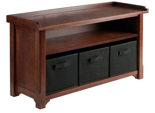Watch 40 inch shoe storage bench on Amazon Live