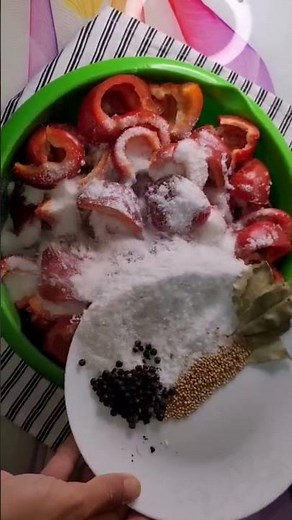 Gogosari în oțet la rece ( fără fierbere ) pentru iarnă 👌
