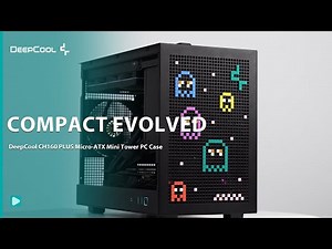 Compact Evolved - DeepCool CH160 PLUS Micro-ATX Mini Tower PC Case