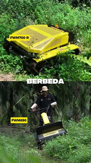 Perbedaan sistem pemotongan antara mesin FWM690 & FWM700-R #fwm690 #fwm700r #babatsemak #shorts