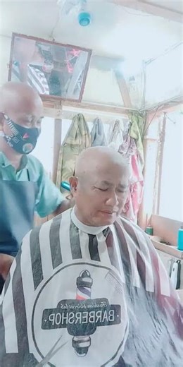 cukur gundul #barbershop