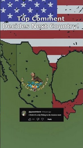 Medium Scale Mexico #mexico #mexican #maps #flags #minecraft