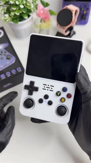 R36S Game Console 20000 games Retro Handheld Video Game Console ARK OS Linux System 3.5inch IPS Screen Portable Pocket Video Player R35S Plus Gamepad Device Controller Gaming Usb Joystick