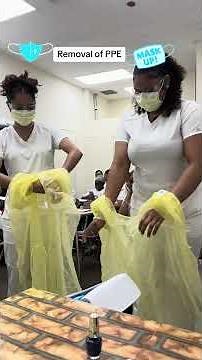 Proper Removal of PPE: Step-by-Step Guide for Nurses & CNAs! #nursing #osce