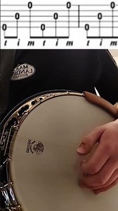 Beginner banjo lesson (forward roll) #music #banjo #beginners