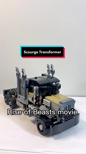 Scourge Transformer: LEGO Design and Transformation Guide