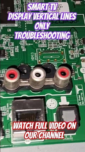 LG SMART TV Vertical lines on Display|Simple Fix Using VGH Bypass Method #displayproblem #pt320at01