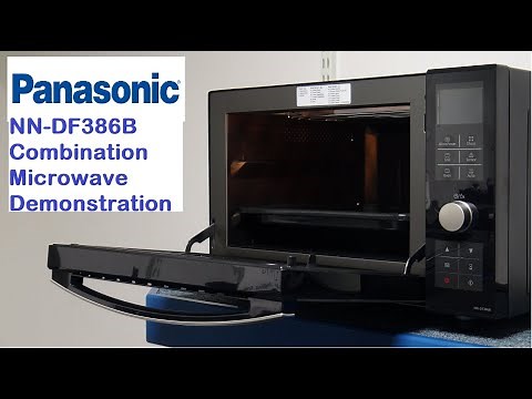 Panasonic NN DF386B Combination Microwave Demonstration
